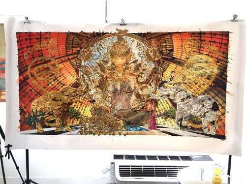 維薩?基維寧作品：“拉克什米：復蘇”（Lakshmi (Resurrection)）